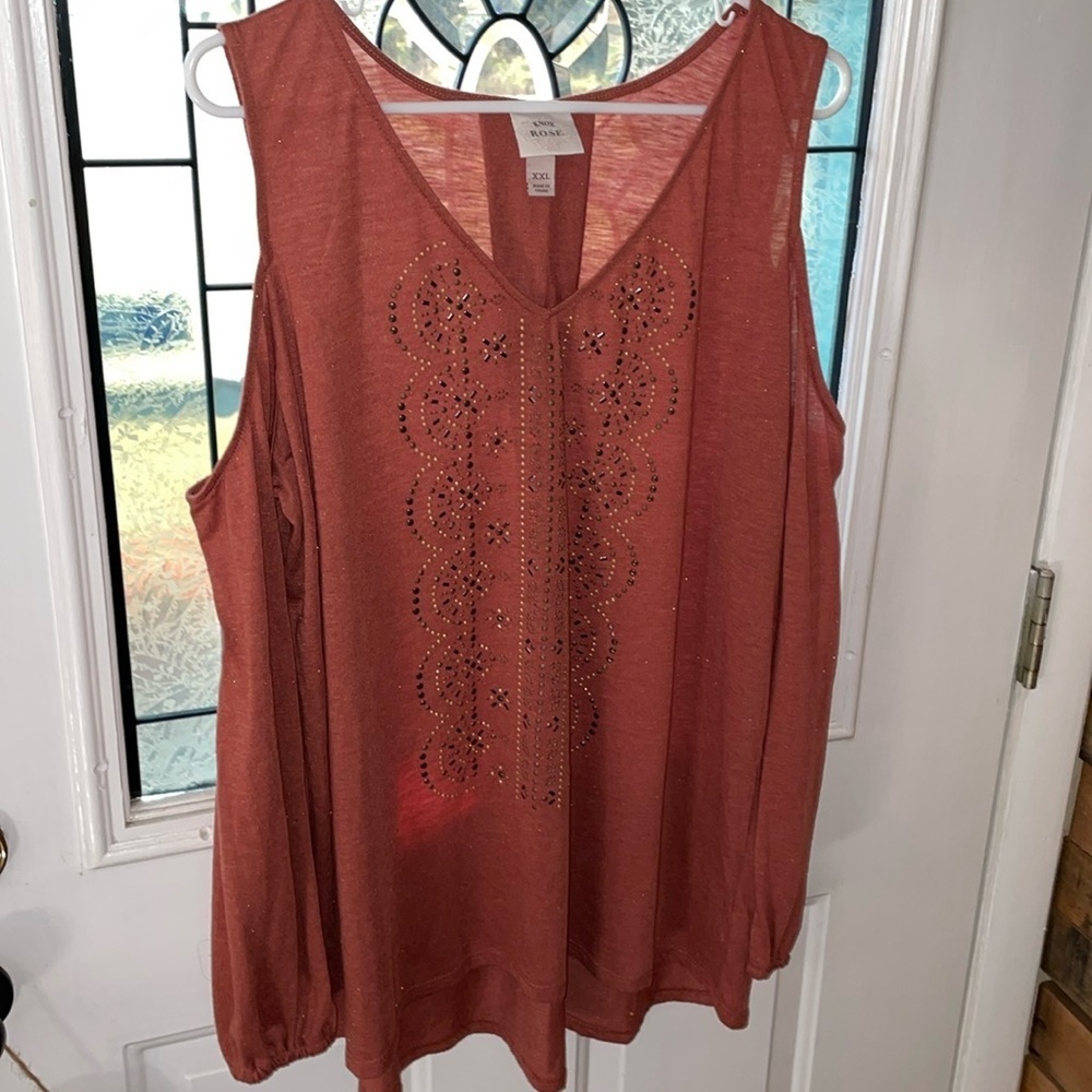 Knox Rose Cold Shoulder Blouse